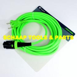 Machine plug it-kabel PUR 7.50 meter groen H05 BQ-F | 203922